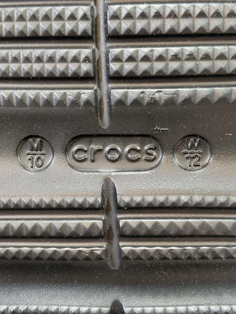 NWT Crocs Men Echo Surge Athletic Sneakers - Triple Black Lite Ride Comfort M10